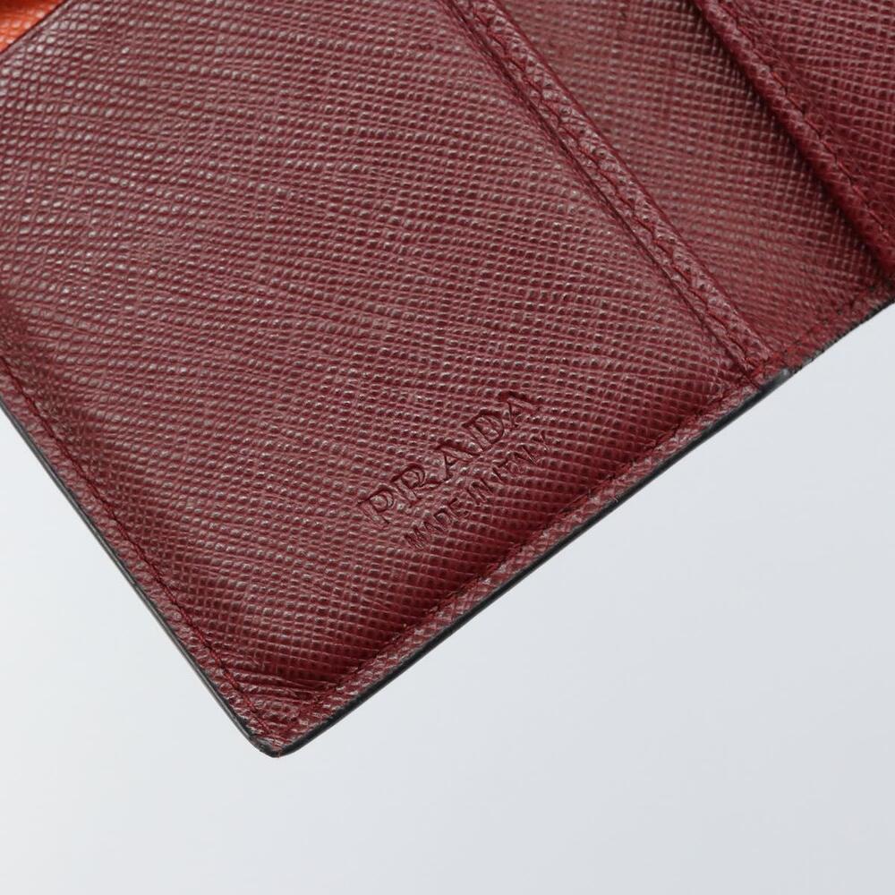 PRADA Card Case Safiano leather Black Auth bs30916 - Picture 9 of 16